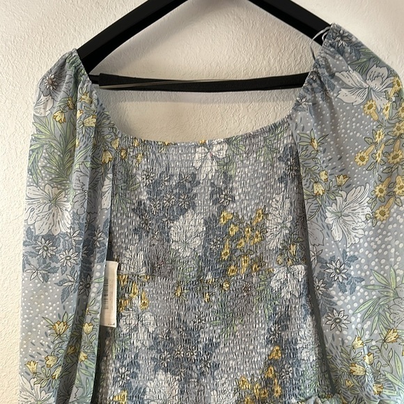 ASTR the Label Marietta Dress in Blue Floral size small NWT - Picture 15 of 15